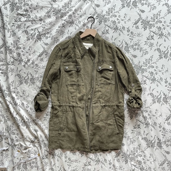 Treasure Bond Linen Field Jacket | Poshmark